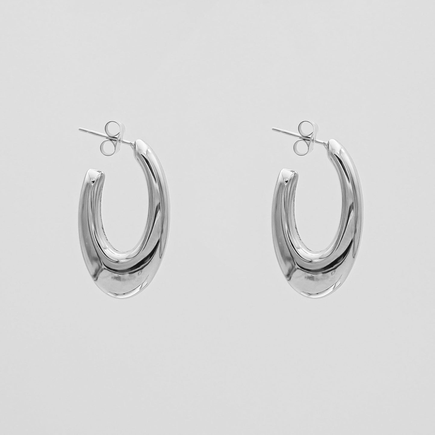 925 Sterling Silver Thea Hoop Earrings 4