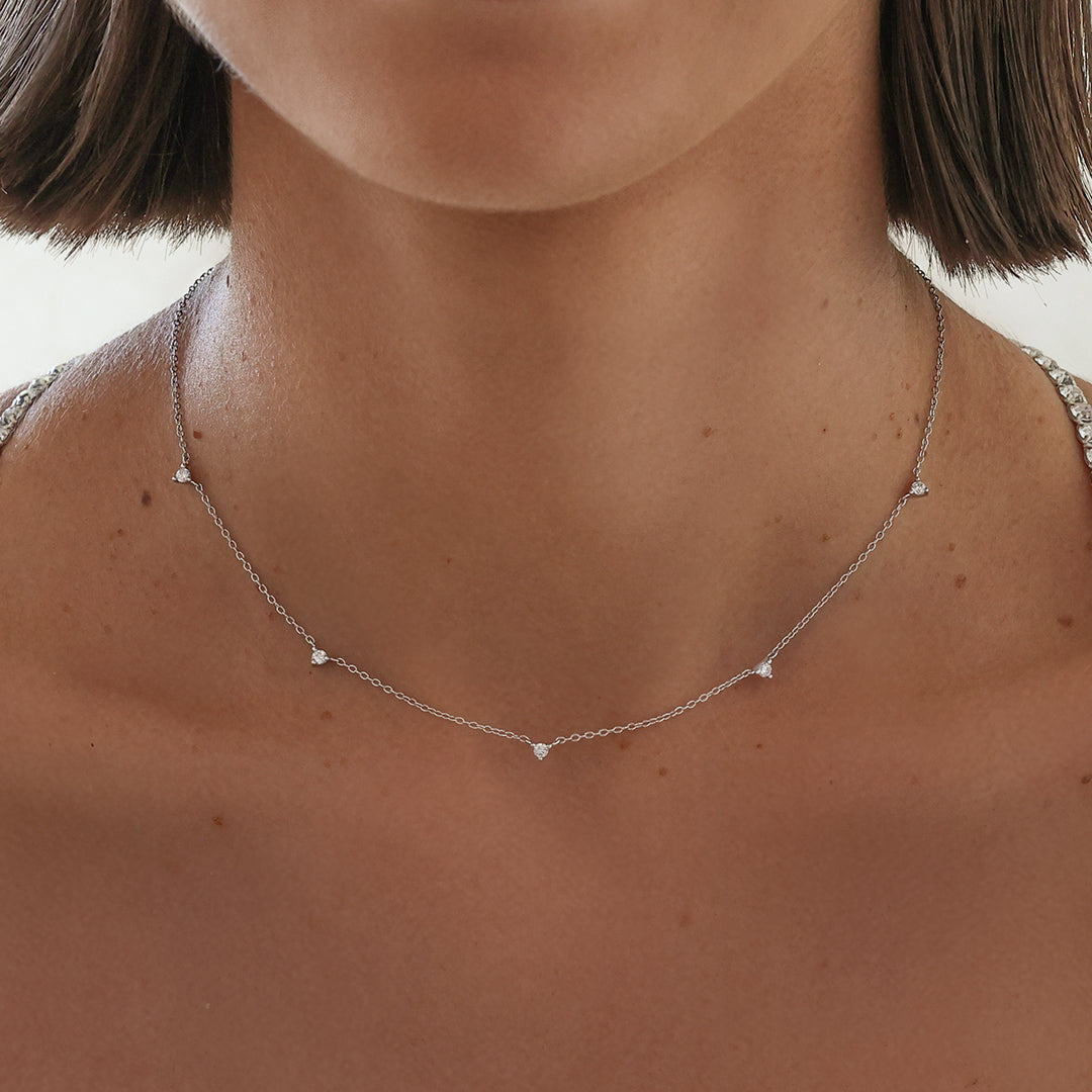 925 Sterling Silver Cassie Choker 2