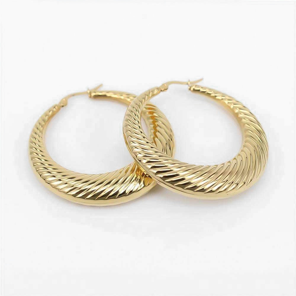 925 Sterling Silver Julia Gold Filled Hoops 3