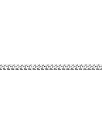 925 Sterling Silver Chain Armored silver, 1.25, 3