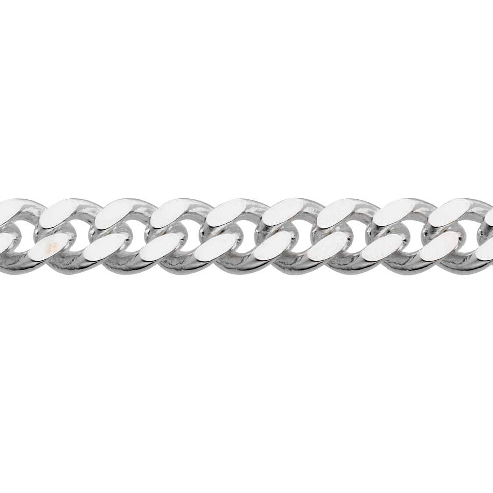 925 Sterling Silver Chain bracelet, silver, 4