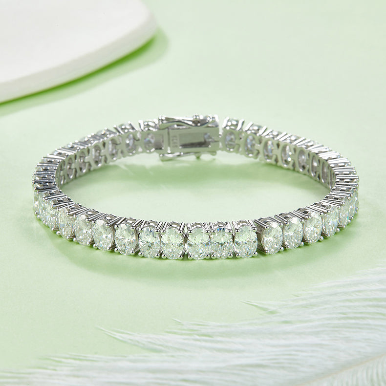 925 Sterling Silver Full Eternity Bracelet for HIm 3