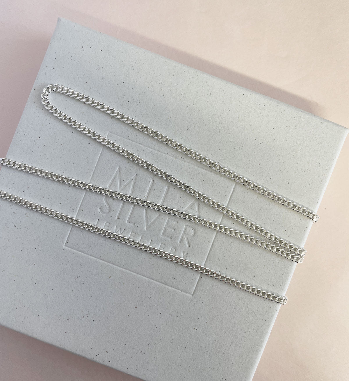 925 Sterling Silver Chain Armor silver 2 mm, 3