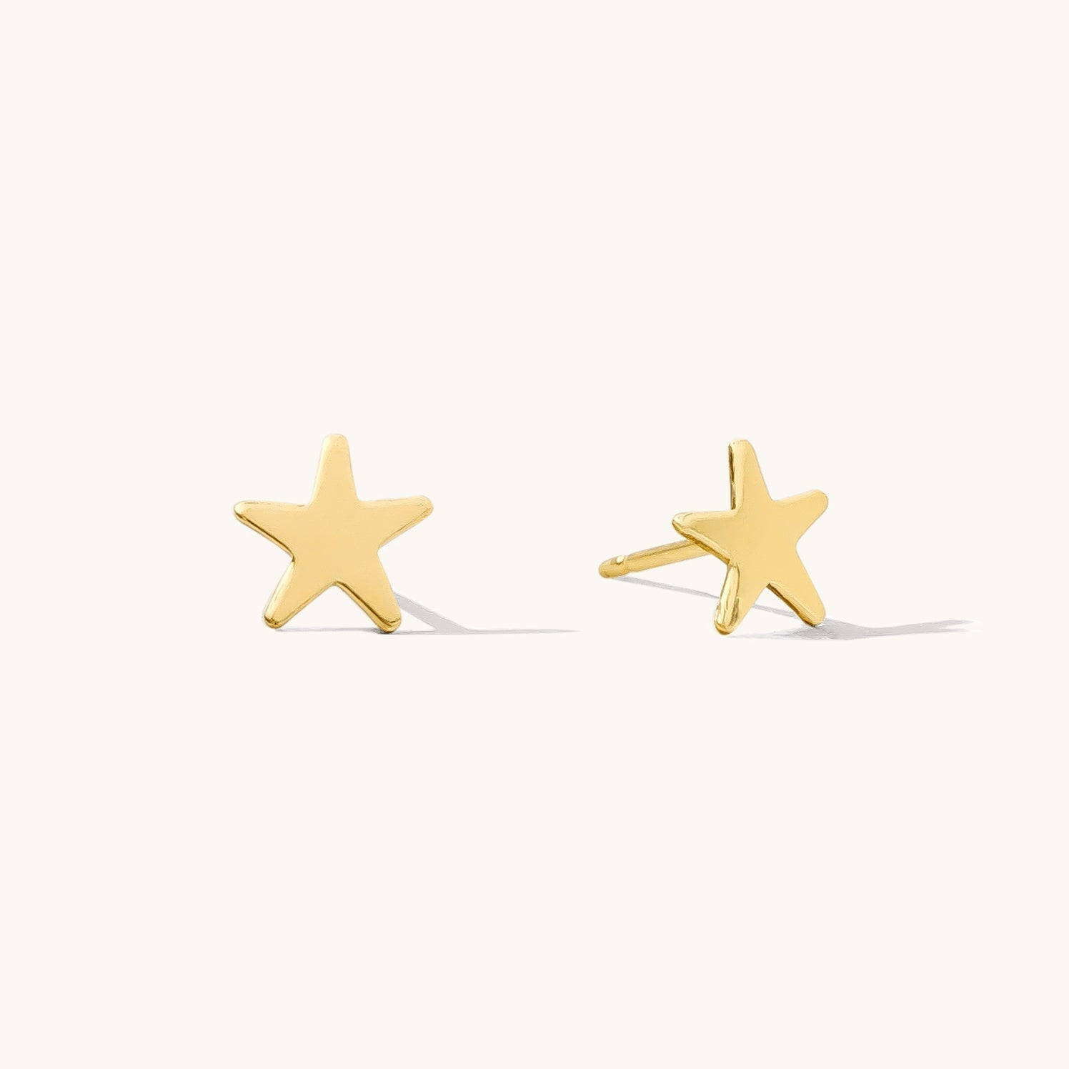 925 Sterling Silver Star Stud Earrings 1