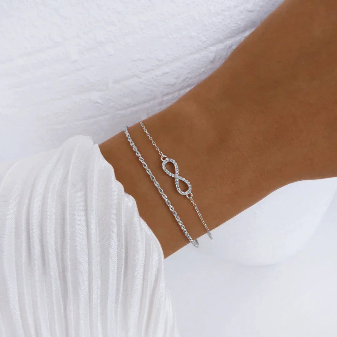 925 Sterling Silver Tessa Bracelet Chain 2